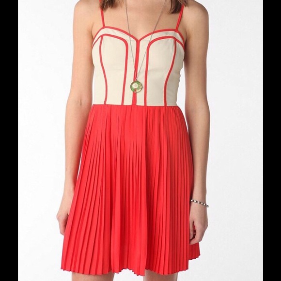 Urban Outfitters Coincidence & Chance Pleated Dres - Picture 1 of 8